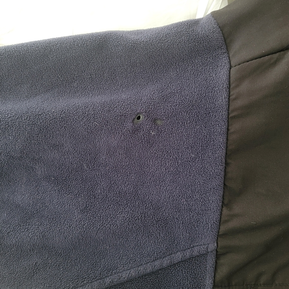 Northface Men's XL Jacket Black Navy Blue - Picture 3 of 9